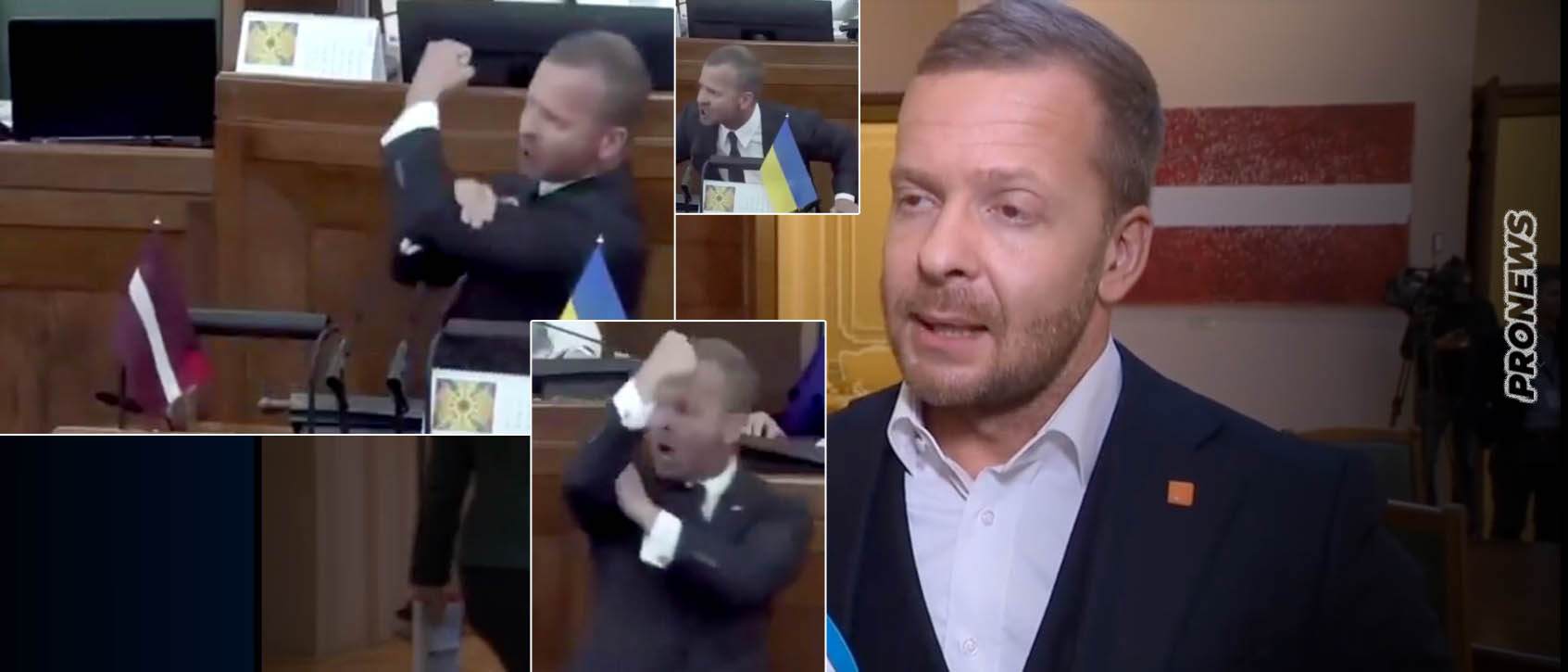 Ρωσόφονος βουλευτής στην Λετονία: «Να πάτε να γ……τε που θέλετε να απαγορεύσετε την γλώσσα μας»!