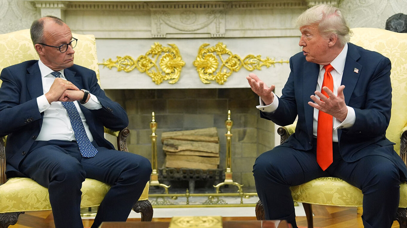 Ν.Τραμπ σε Φ.Μερτς για ουκρανικό: «Σαν δυο παιδιά που τσακώνονται – Αν δεν σταματήσουν, θα είμαστε σκληροί»