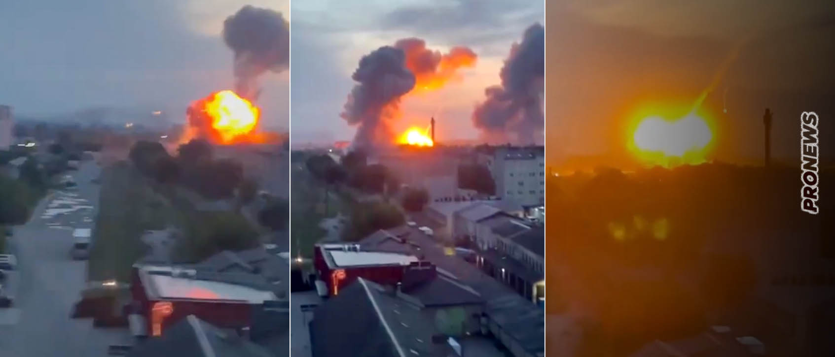 Βίντεο: «Θάνατος από ψηλά» – Ρωσικοί Kh-101 διαλύουν εργοστάσιο κατασκευής κινητήρων στο Λουτσκ