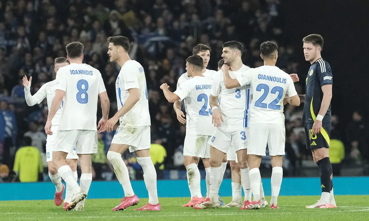 Η Εθνική Ελλάδος επικράτησε εύκολα της Σλοβακίας με 4-1 στη φιλική αναμέτρηση στο Παγκρήτιο Στάδιο