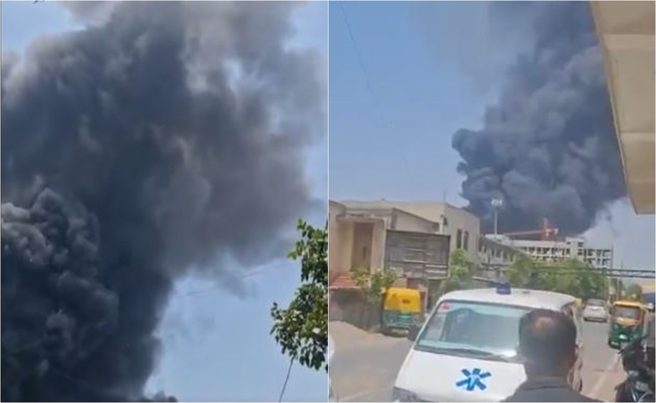 Πανικός στα νοσοκομεία της Ινδίας μετά τη συντριβή του αεροσκάφους – Μαύροι καπνοί «πνίγουν» την περιοχή (βίντεο)