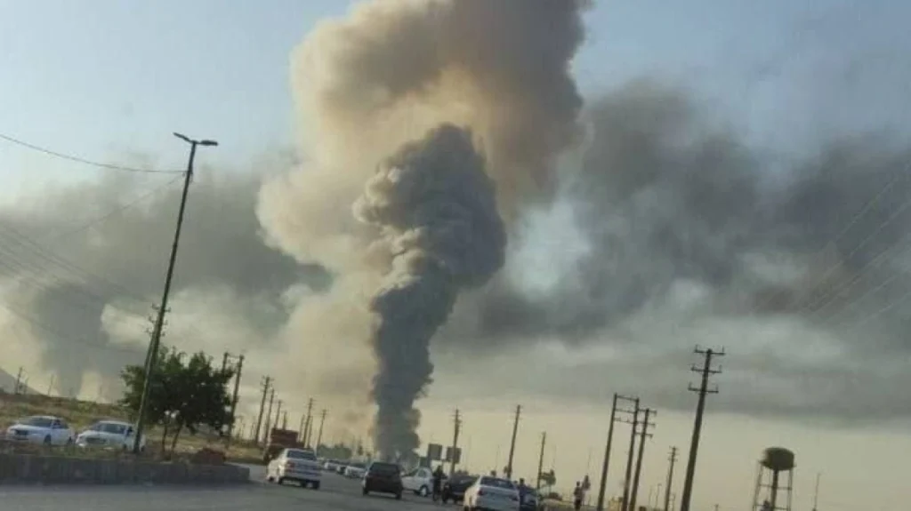 Δείτε βίντεο από την ισραηλινή επίθεση σε αεροδρόμιο της Ταμπρίζ