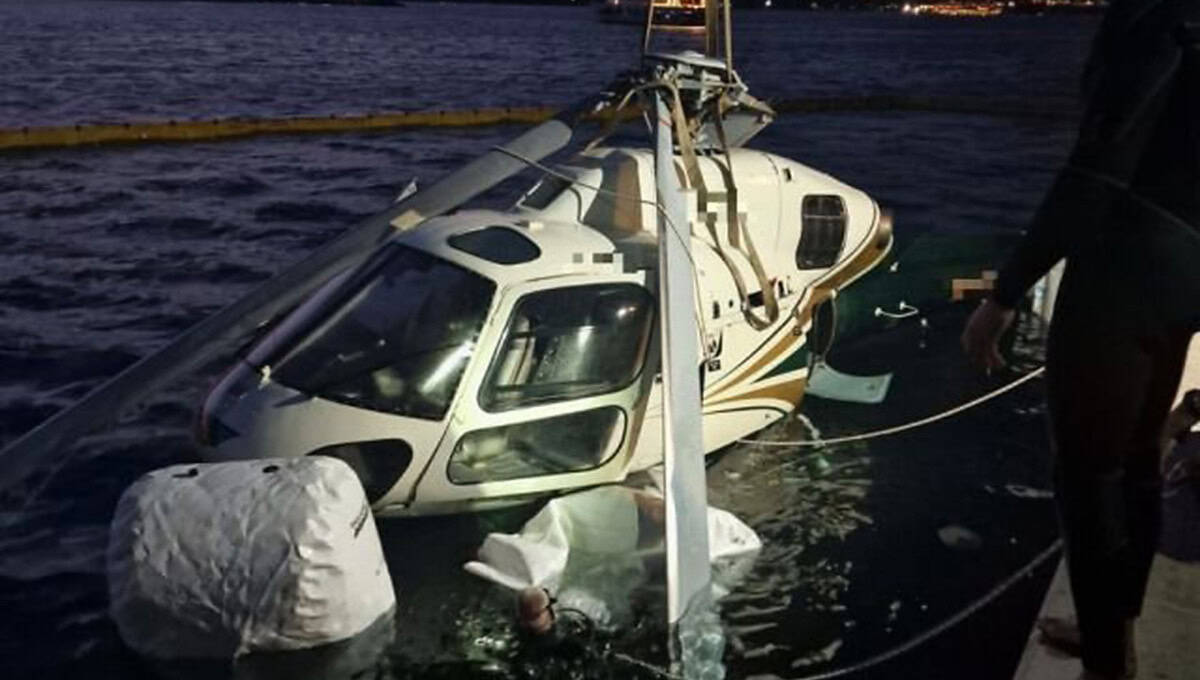 Συντριβή ελικοπτέρου στην Βουλιαγμένη: «Το σημαντικό είναι ότι είμαστε όλοι σώοι» λέει ο 57χρονος πιλότος