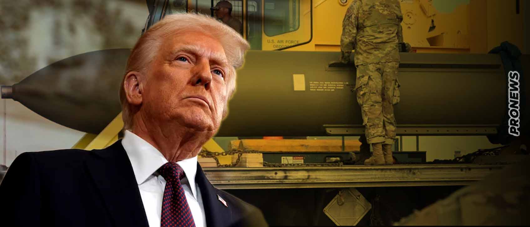 Ν.Τραμπ: «Δεν πρόκειται να ρίξουμε πυρηνικά στο Ιράν – Θα χτυπήσουμε μόνο αν ξέρουμε ότι θα καταστραφεί το Φορντό»