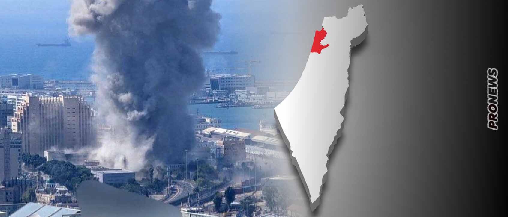 Βίντεο: Η στιγμή που ιρανικός βαλλιστικός πύραυλος χτυπά τη Χάιφα – Δύο τραυματίες, ο ένας σε κρίσιμη κατάσταση