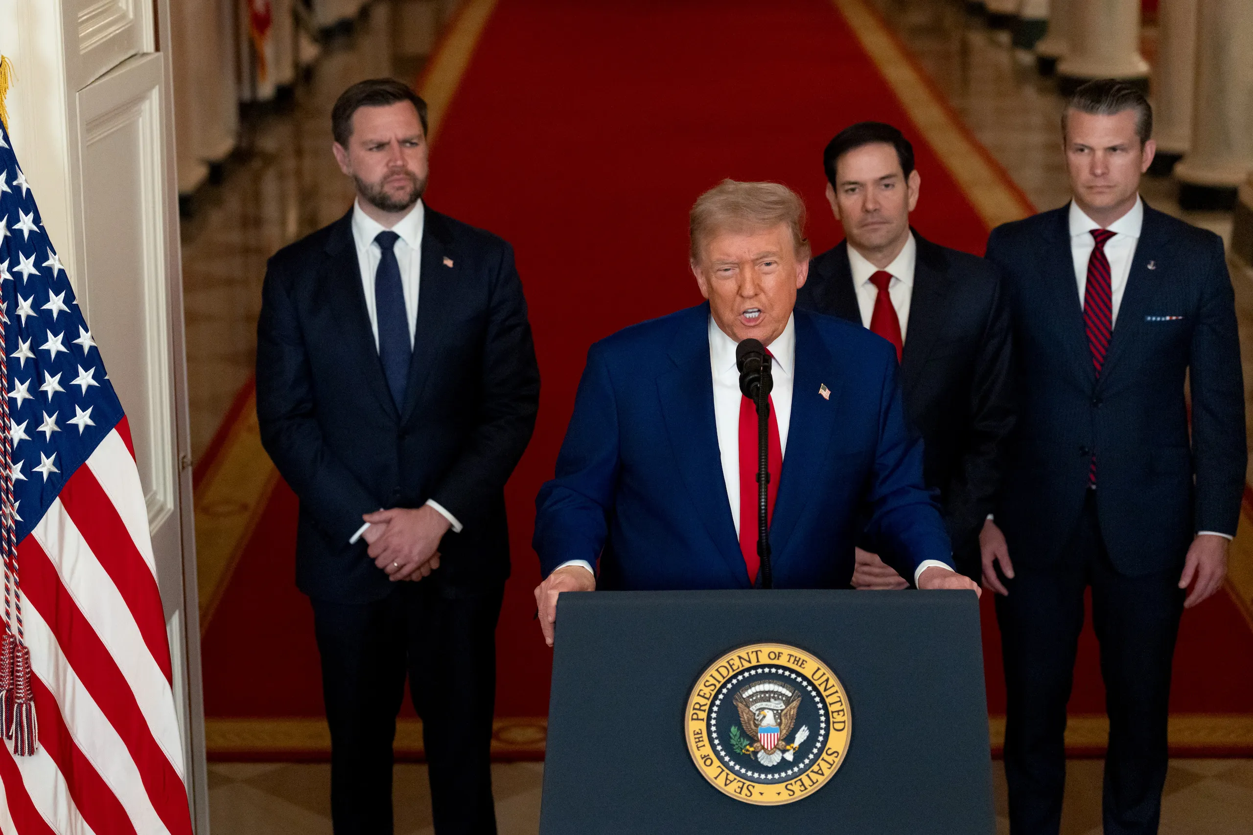 Ντόναλντ Τραμπ μετά τα πλήγματα στο Ιράν: «Οι Ρεπουμπλικάνοι είμαστε πιο ενωμένοι από ποτέ»