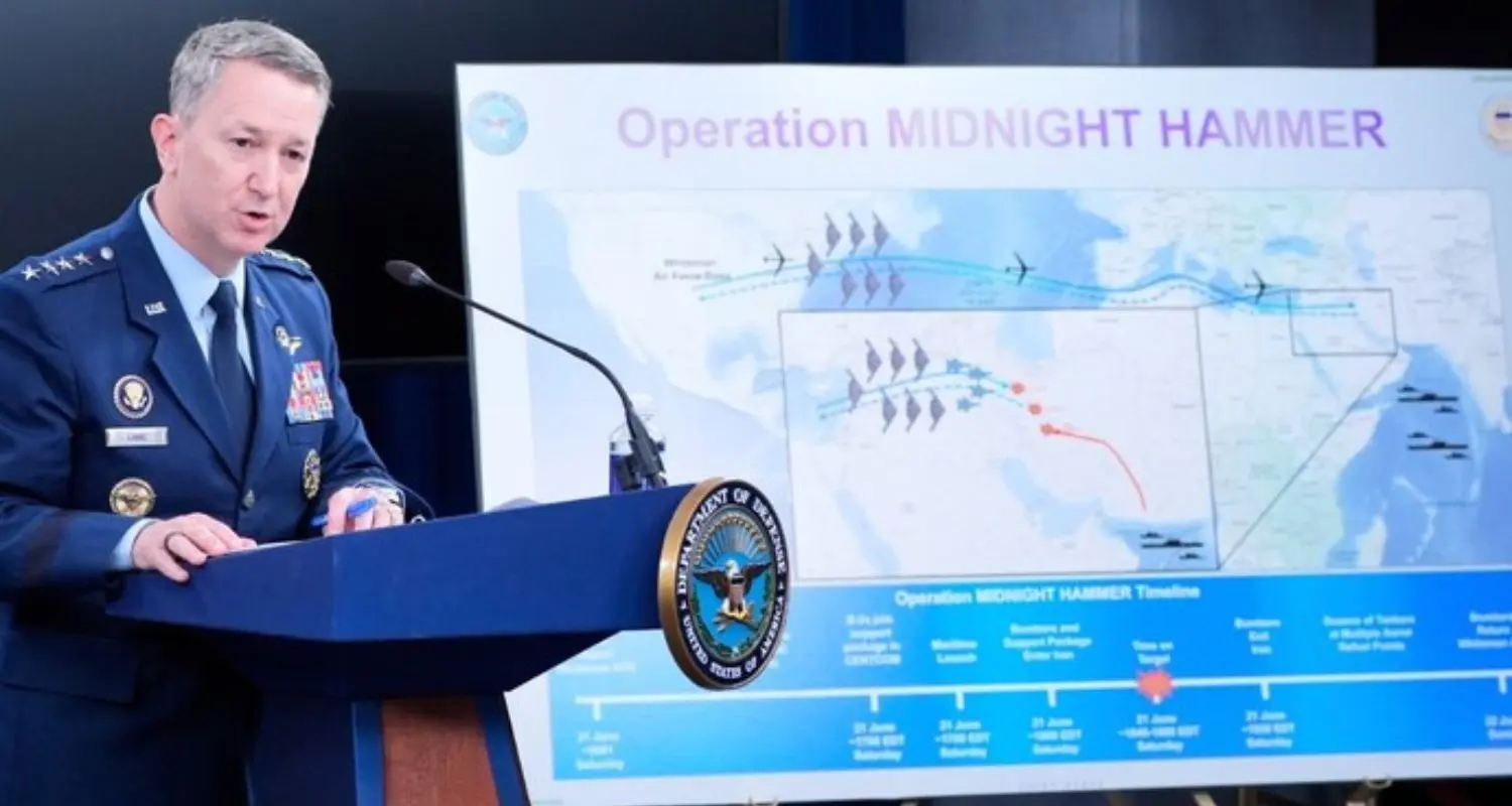 «Midnight Hammer»: Οι ΗΠΑ έδωσαν στη δημοσιότητα τον χάρτη από την εναέρια επιχείρηση στο Ιράν (φωτο)