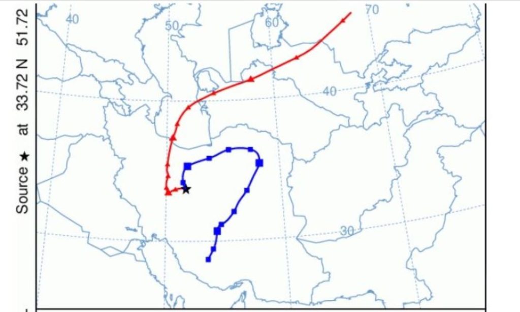 Θ.Κολυδάς: Γιατί δεν πρέπει να ανησυχούμε για τη μεταφορά ραδιενέργειας από το Ιράν – Τι αναφέρει ο μετεωρολόγος