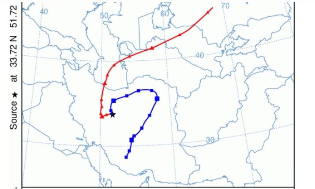 Θ.Κολυδάς: Γιατί δεν πρέπει να ανησυχούμε για τη μεταφορά ραδιενέργειας από το Ιράν – Τι αναφέρει ο μετεωρολόγος