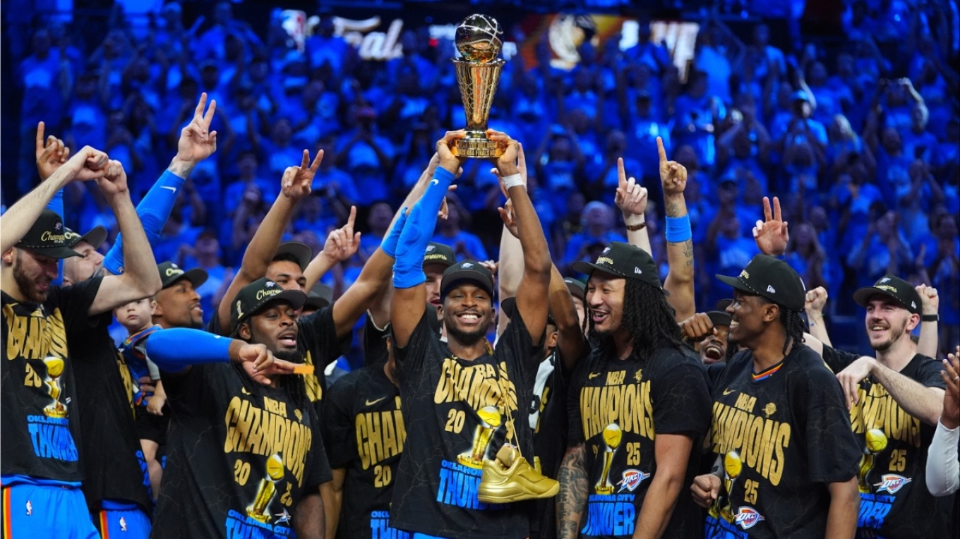 Οκλαχόμα – Ιντιάνα 103 -91: Πρωταθλητές ΝΒΑ οι Θάντερς – Κατέκτησαν το πρώτο πρωτάθλημα στην ιστορία τους! (βίντεο)