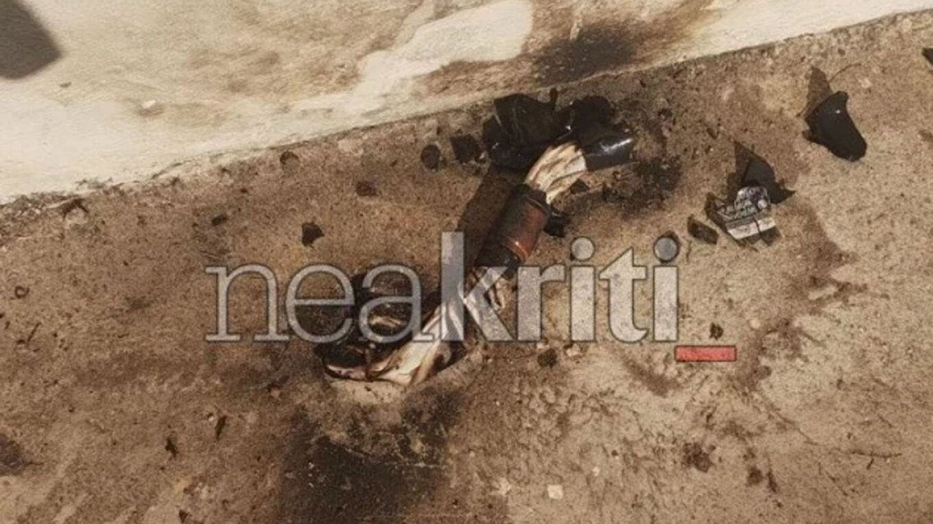 Αναστάτωση σε σχολείο του Ρεθύμνου μετά την ρίψη μολότοφ – Δείτε φωτογραφίες