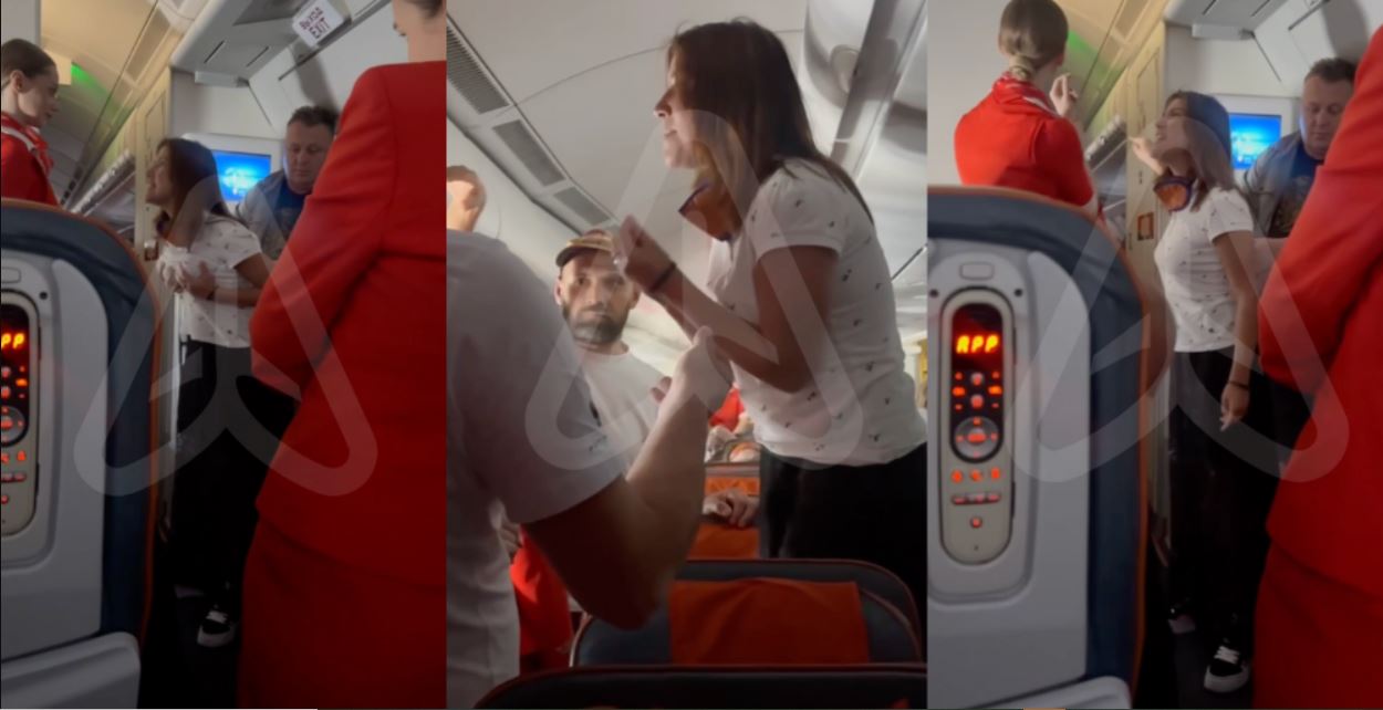 Γυναίκα ζητούσε επίμονα να πάει στη business class γιατί «πόναγαν τα στήθη της» – Δείτε βίντεο