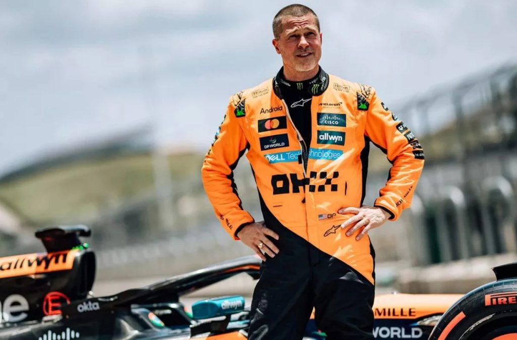 Brad Pitt: Έπιασε 317 km/h με μονοθέσιο F1 της McLaren