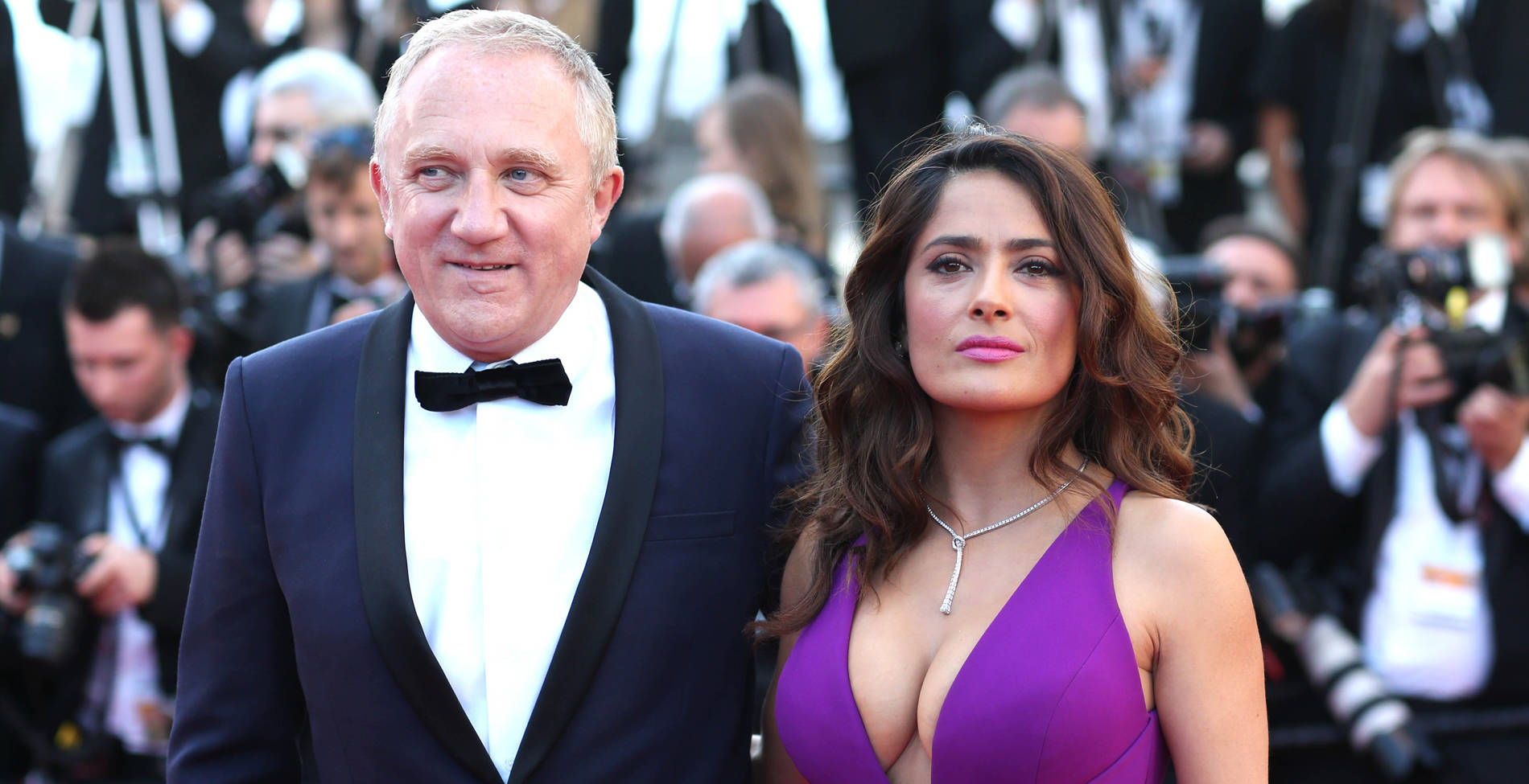 Χωρίς την Σάλμα Χαγιέκ πήγε στον γάμο του Τζεφ Μπέζος και της Λορέν Σάντσεζ ο Φρανσουά – Ανρί Πινό