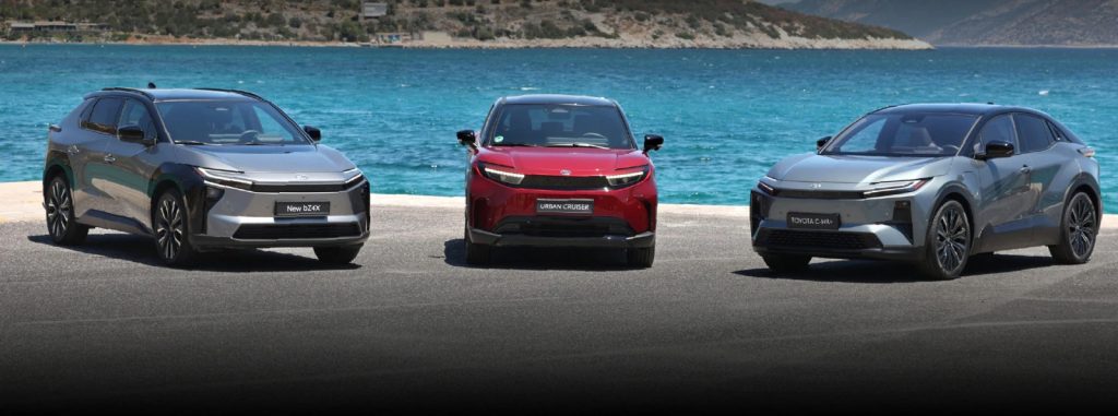Ηλεκτρική αντεπίθεση της Toyota με τρία νέα EV στην Ελλάδα
