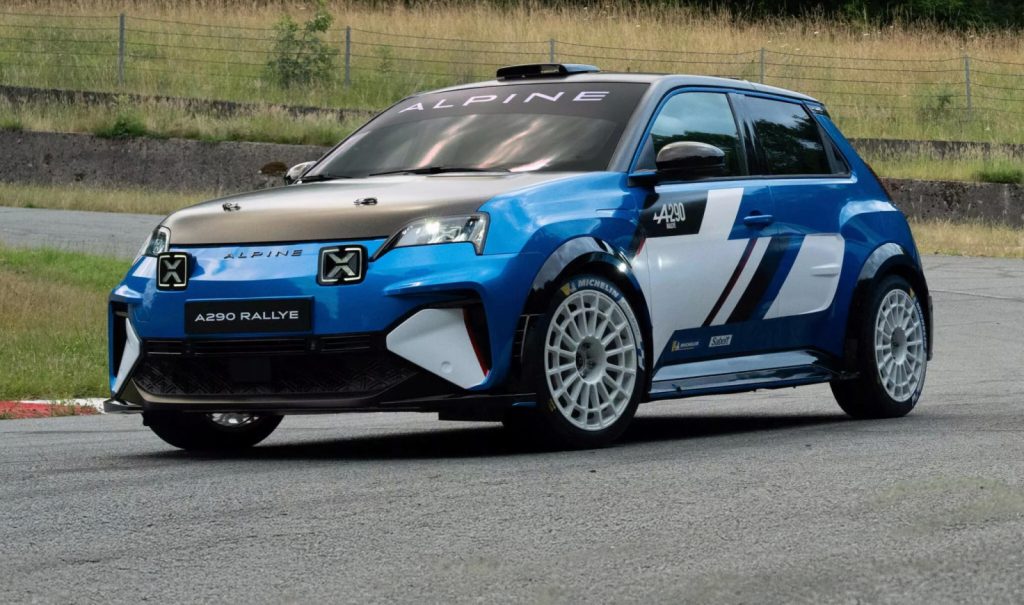 Alpine A290 Rallye: Αναβίωση των αγωνιστικών της Διέππης