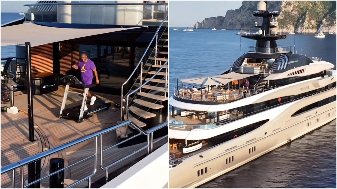 Ο Μ.Τζόνσον απολαμβάνει τις διακοπές του σε ελληνικά νησιά: Αυτή είναι η υπερπολυτελής θαλαμηγός του (βίντεο)