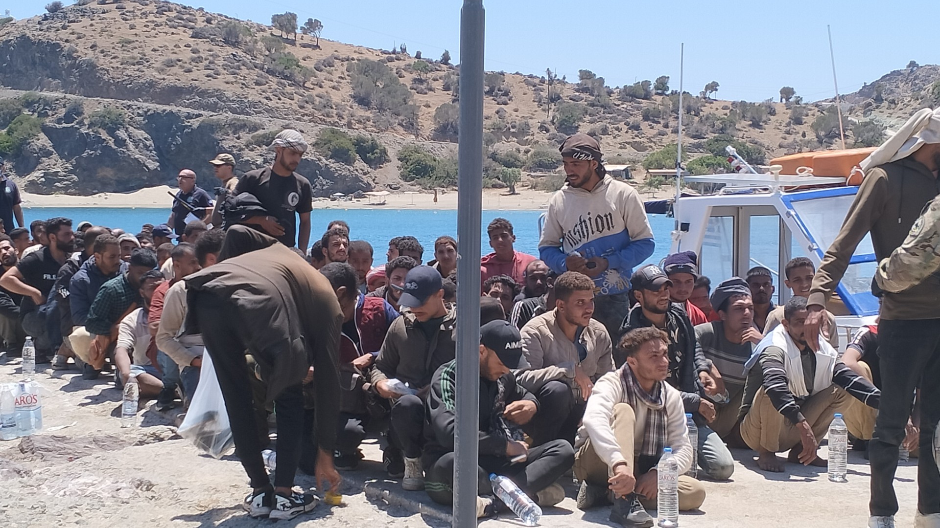 Χάος στα λιμάνια της Κρήτης με τους παράνομους μετανάστες που έκαναν σήμερα απόβαση