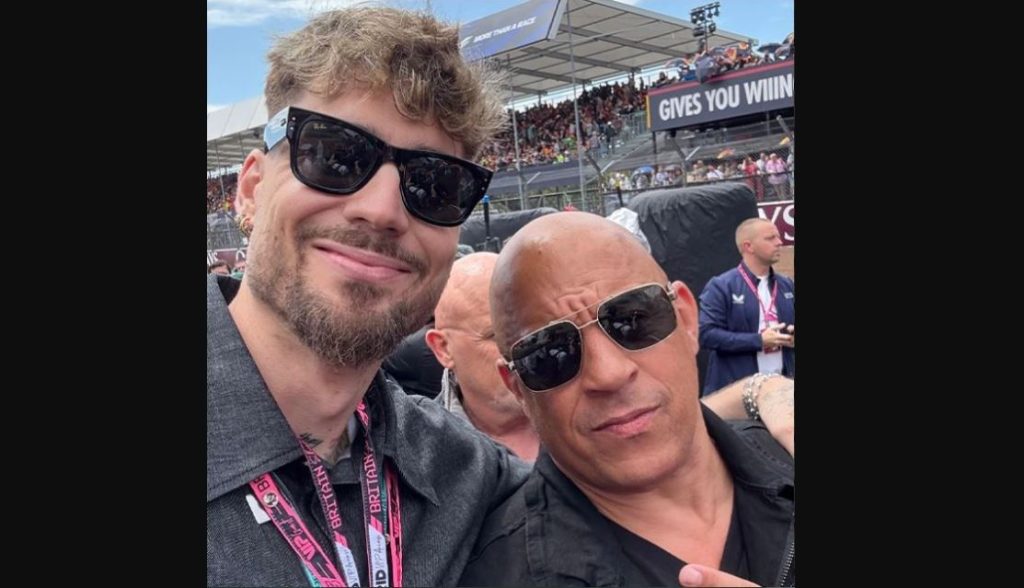 Με τον Βιν Ντίζελ συναντήθηκε ο Χουάντσο Ερνανγκόμεθ στο Grand Prix Βρετανίας (φωτο)