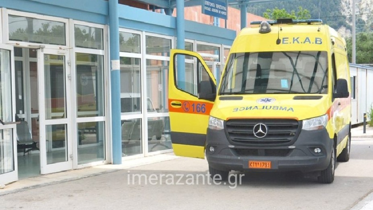 Φονικό τροχαίο στη Ζάκυνθο: Σκοτώθηκε 75χρονος μετά από σύγκρουση της μηχανής του με αυτοκίνητο