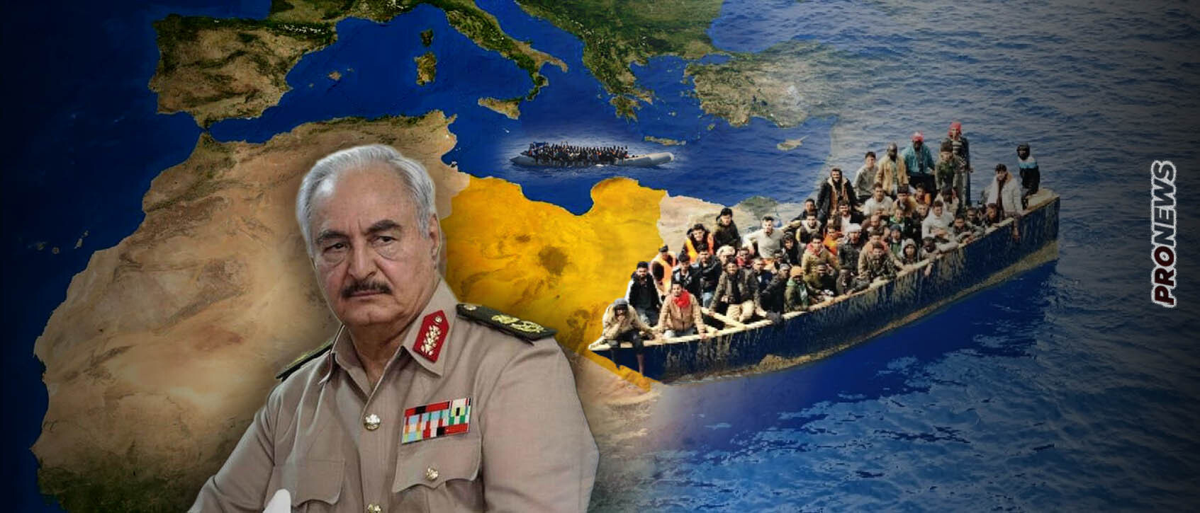 Πότε η Ελλάδα θα απαντήσει με ένοπλη ισχύ; – Νέες «καραβιές» με παράνομους μετανάστες μας έστειλε ο Χ.Χαφτάρ