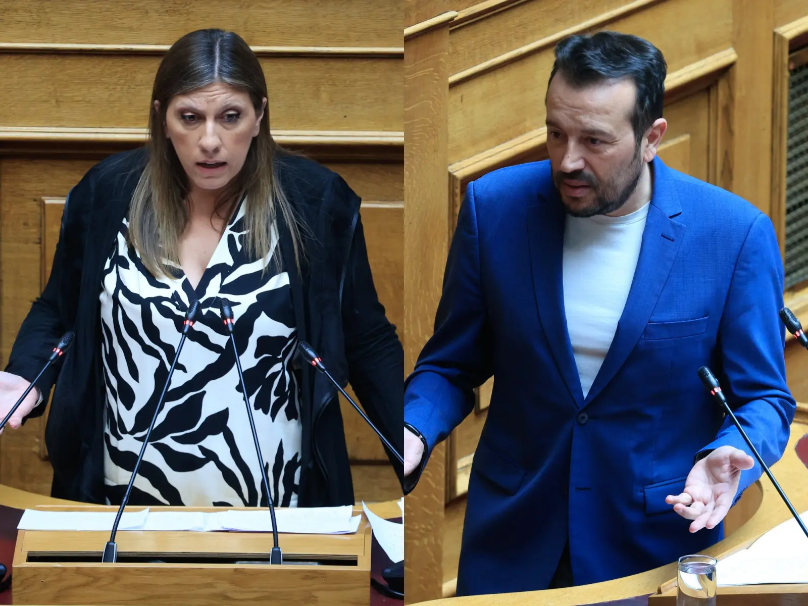 «Κόντρα» Ζ.Κωνσταντοπούλου- Ν.Παππά: «Προσευχόσασταν να μπει η χώρα στη δραχμή»- «Ο Τσίπρας ήθελε να βγει το “ναι”»