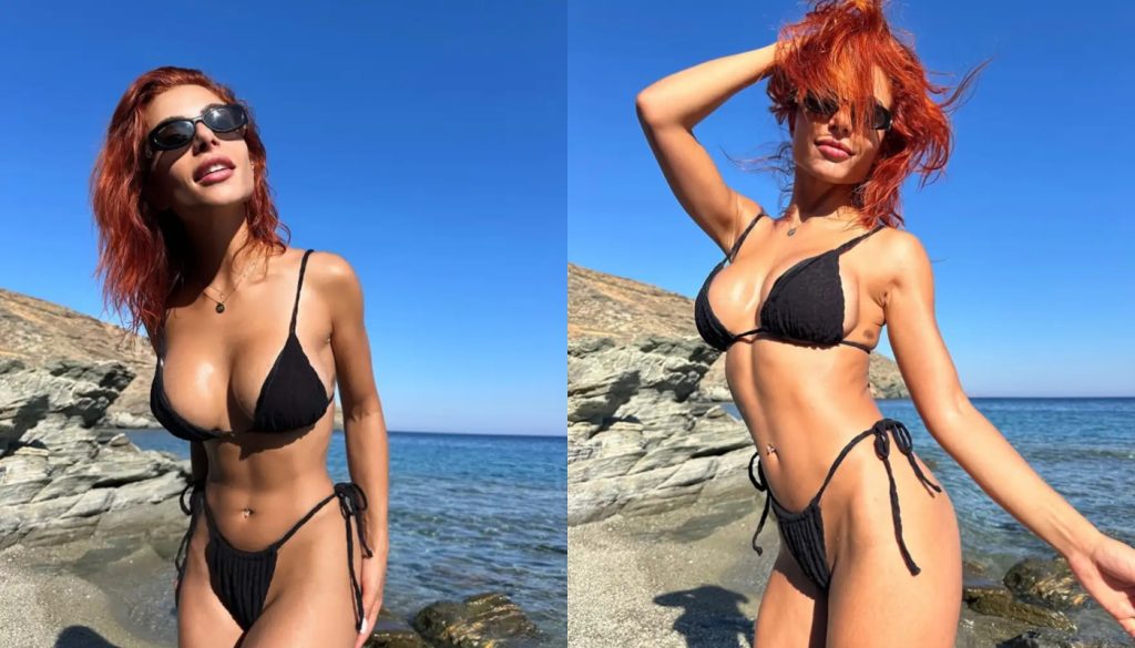 Στην Κύθνο η Ελευθερία Ελευθερίου: Ποζάρει με μαγιό και «ανεβάζει» τη θερμοκρασία (φώτο)