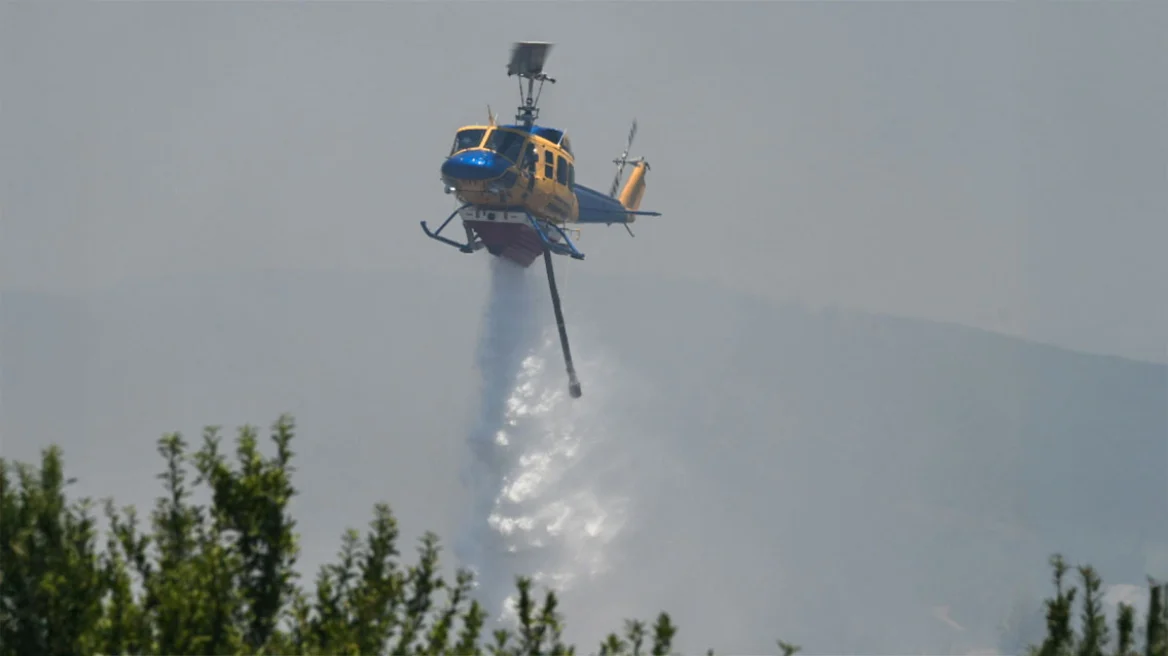 Ξέσπασε φωτιά σε δασική έκταση στις Οινιάδες Μεσολογγίου – Ισχυρή κινητοποίηση της Πυροσβεστικής