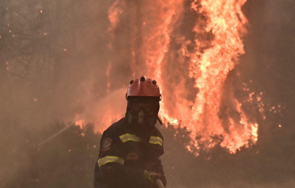 Φωτιά στο Αηδόνι Πρεβέζης