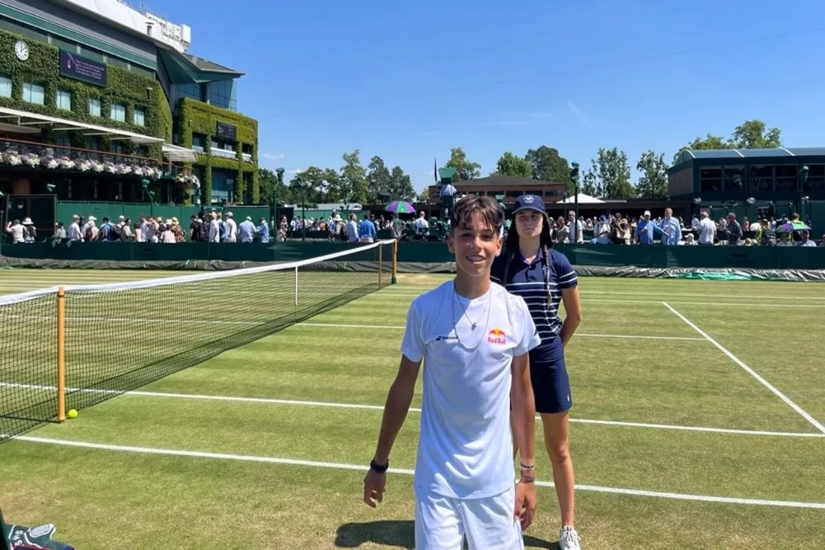 Ραφαήλ Παγώνης: Ο πολλά υποσχόμενος πιτσιρικάς έφθασε στον τελικό του Wimbledon U14!