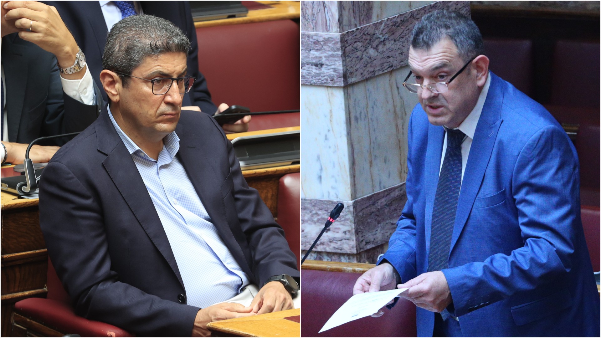 Βουλή: Η Επιτροπή Δεοντολογίας εισηγείται την άρση ασυλίας των Λ.Αυγενάκη και Ν.Παπαδόπουλου