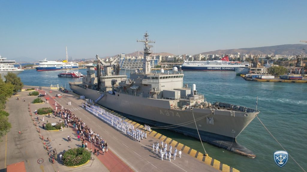 ΠΓΥ «ΠΡΟΜΗΘΕΥΣ»: Απόπλους για το Θερινό Εκπαιδευτικό Πλου της Σχολής Ναυτικών Δοκίμων