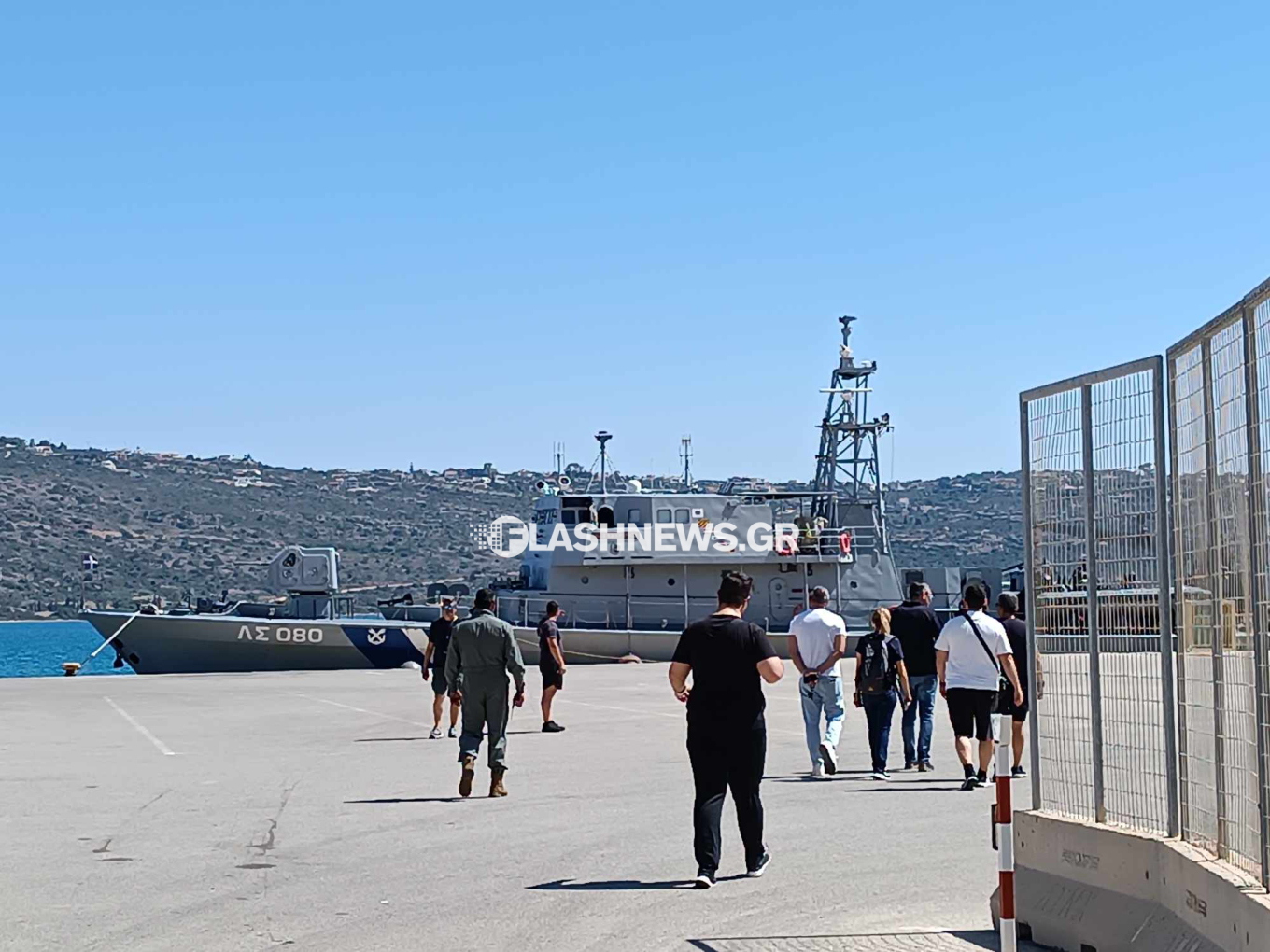 Σούδα: 117 παράνομοι αλλοδαποί έφθασαν το πρωί και θα μεταφερθούν στο Λαύριο