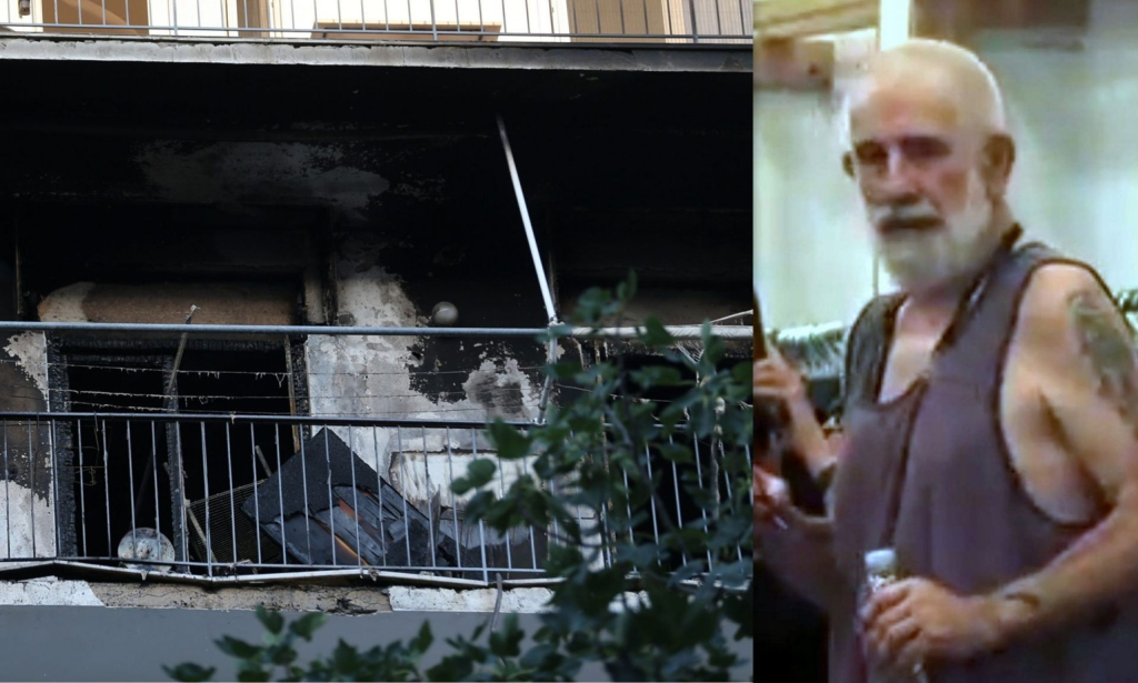 Βίντεο: Η στιγμή που εξαπλώνεται η φωτιά στο μπαλκόνι του σπιτιού του Πέτρου Φιλιππίδη