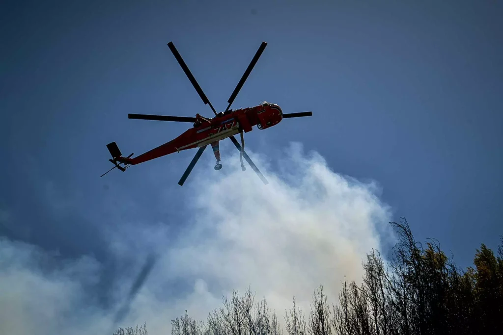Βοιωτία: Υπό έλεγχο η φωτιά στην περιοχή Νεοχωράκι (upd)