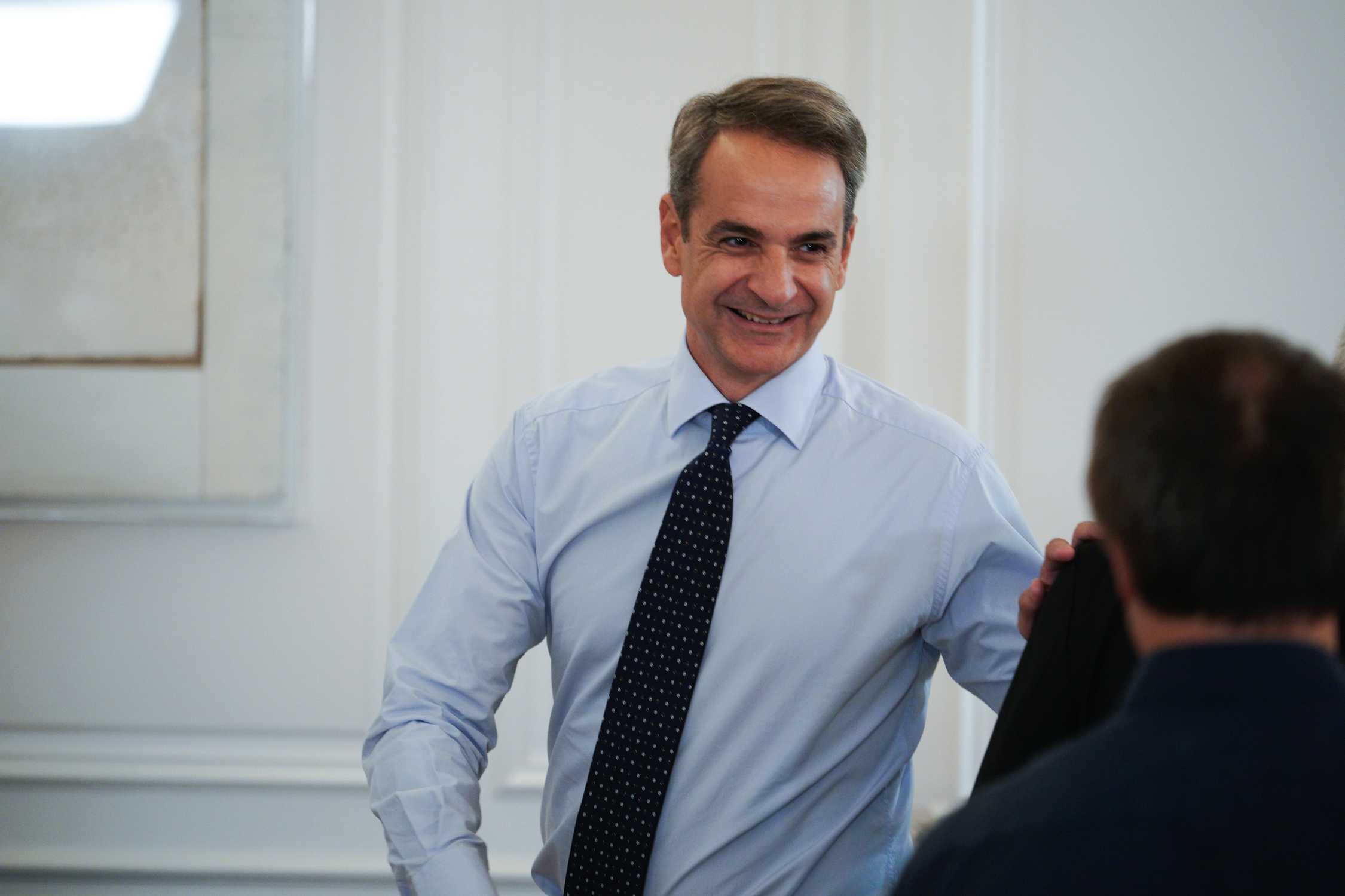 «Προσοχή στον καύσωνα» λέει ο Κ.Μητσοτάκης στην εβδομαδιαία ανασκόπηση