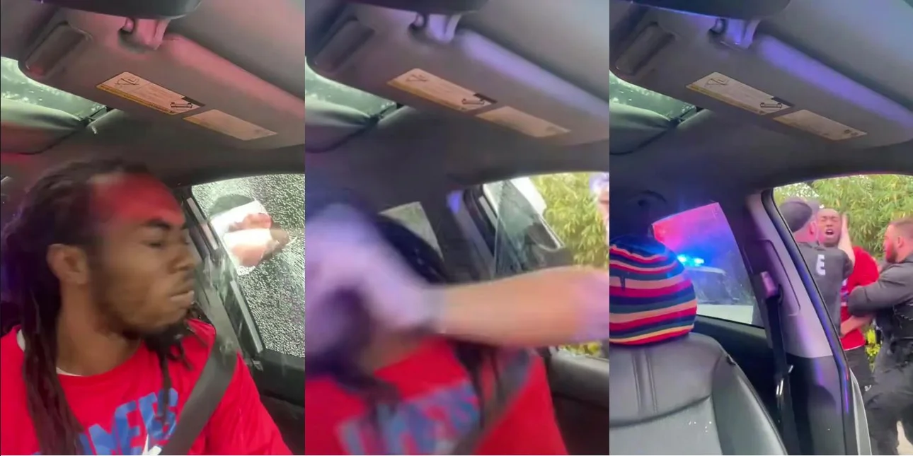 ΗΠΑ: Η στιγμή που αστυνομικός σπάει το παράθυρο οδηγού και τον γρονθοκοπά επειδή δεν είχε ανάψει τα φώτα (βίντεο)