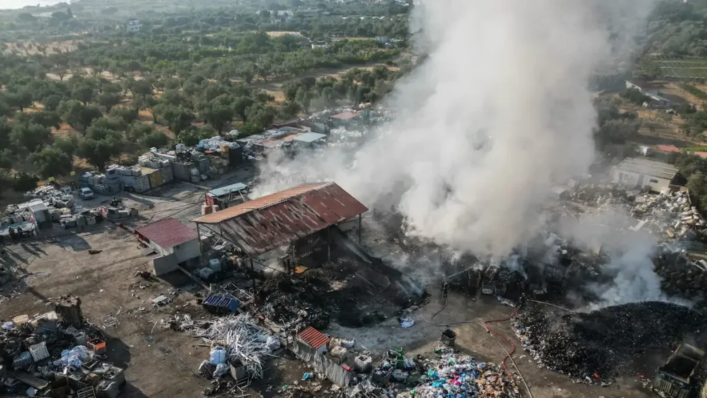 Πυρκαγιά στη Λέσβο: «Η κατάσταση έχει πλέον ελεγχθεί» λέει ο αντιδήμαρχος Πολιτικής Προστασίας