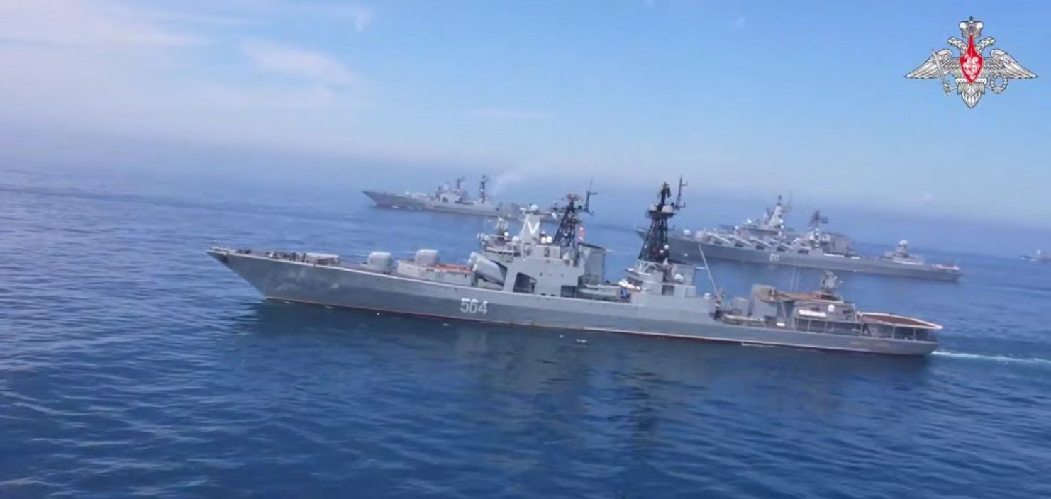 «Καταιγίδα του Ιουλίου»: Ασκήσεις του ρωσικού ναυτικού με 150 πλοία (βίντεο)