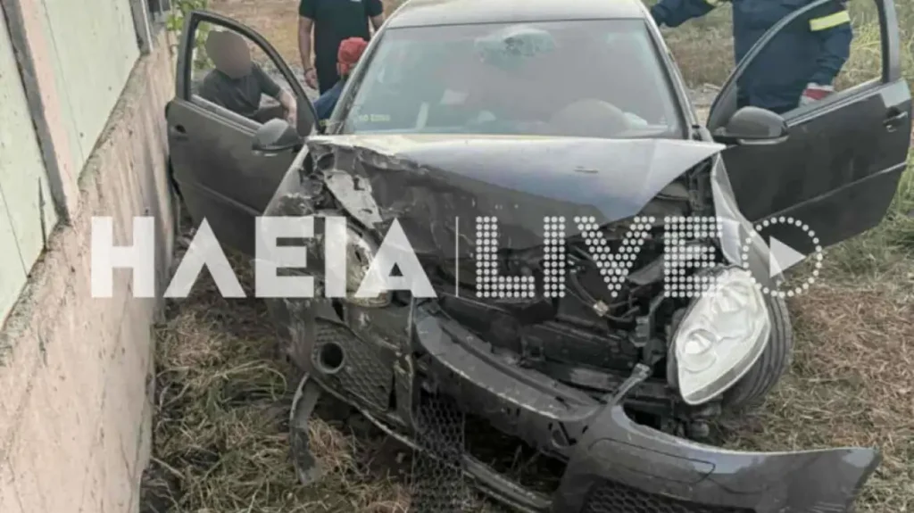 Διασωληνωμένος 22χρονος μετά από τροχαίο στα Λεχαινά