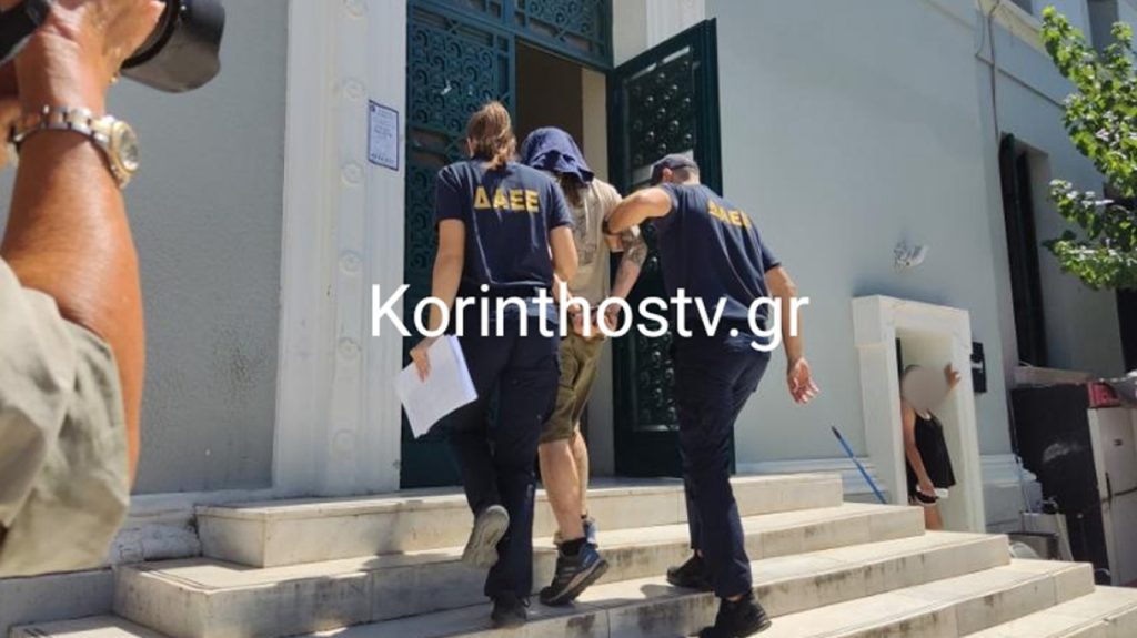 Οδηγήθηκαν στον εισαγγελέα οι δύο συλληφθέντες για την φωτιά στον Φενεό Κορινθίας (βίντεο)