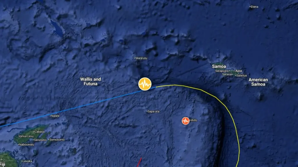 Ισχυρός σεισμός 6,6 Ρίχτερ σημειώθηκε στα νησιά Σαμόα