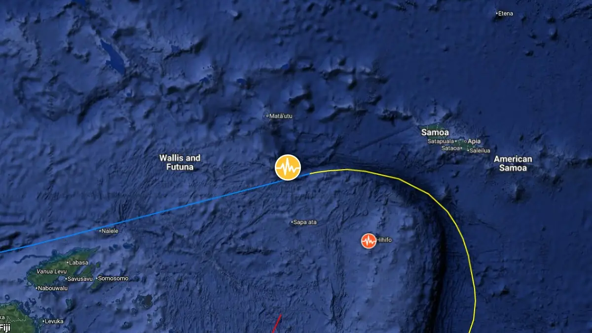 Ισχυρός σεισμός 6,6 Ρίχτερ σημειώθηκε στα νησιά Σαμόα