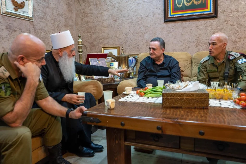 Συνάντηση του Ι.Κατς με τον ηγέτη των Δρούζων στο Ισραήλ  – Δέσμευση για ιατρική βοήθεια στην κοινότητα της Συρίας