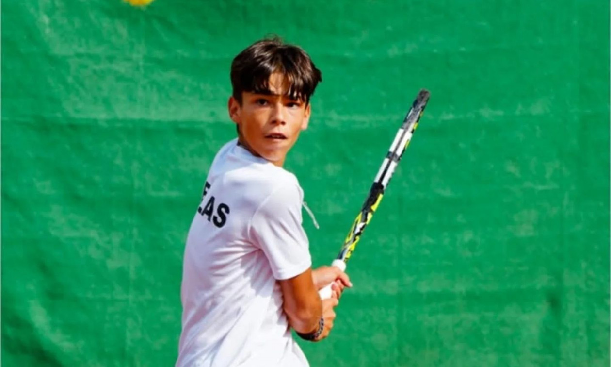 Ρ.Παγώνης: Ποιος είναι ο 13χρονος Έλληνας τενίστας που στέφθηκε πρωταθλητής Ευρώπης στην κατηγορία U14 (φωτο)