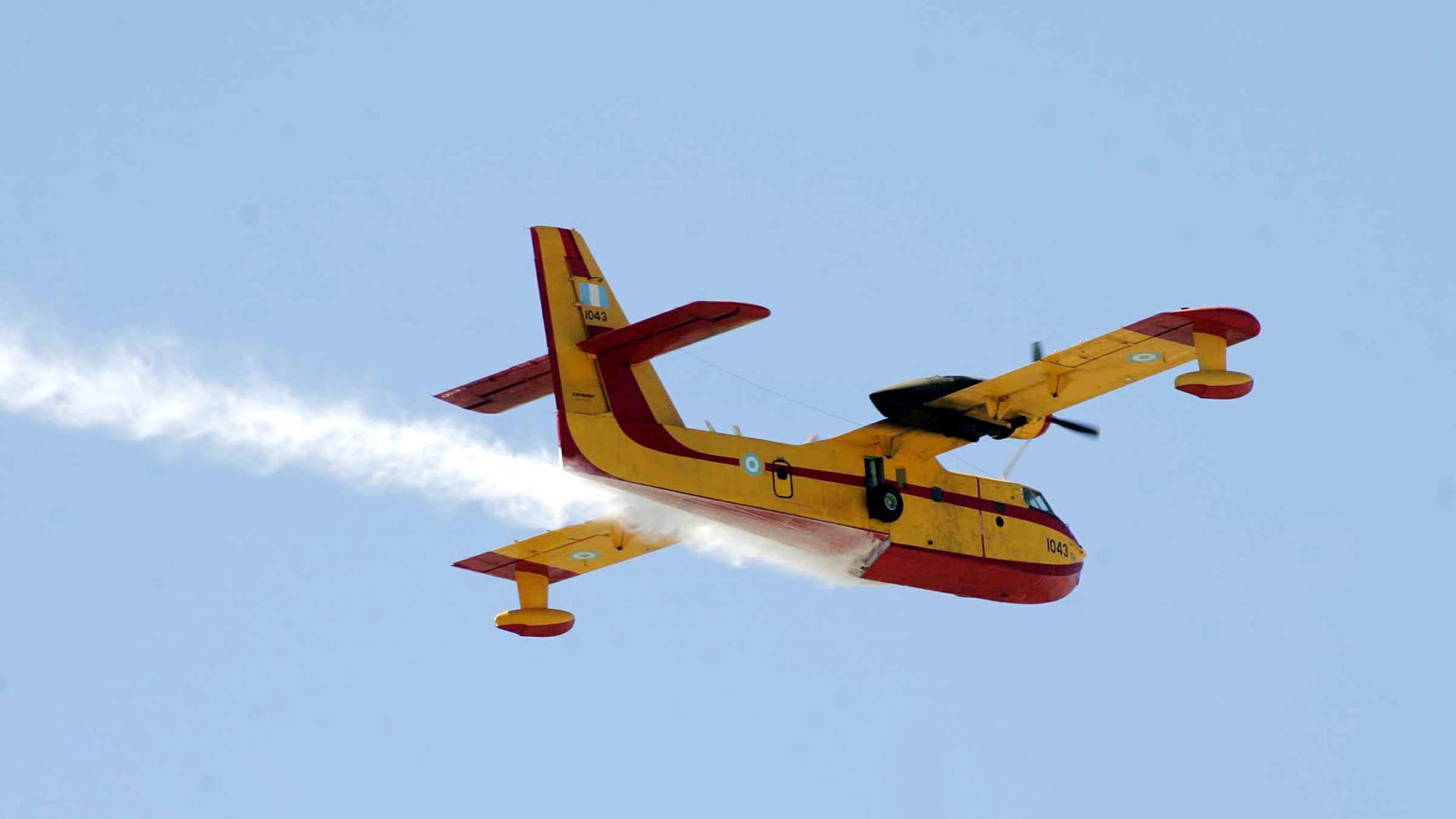 Η Ιταλία στέλνει δύο Canadair στην Ελλάδα για την ενίσχυση των επιχειρήσεων κατάσβεσης των πυρκαγιών