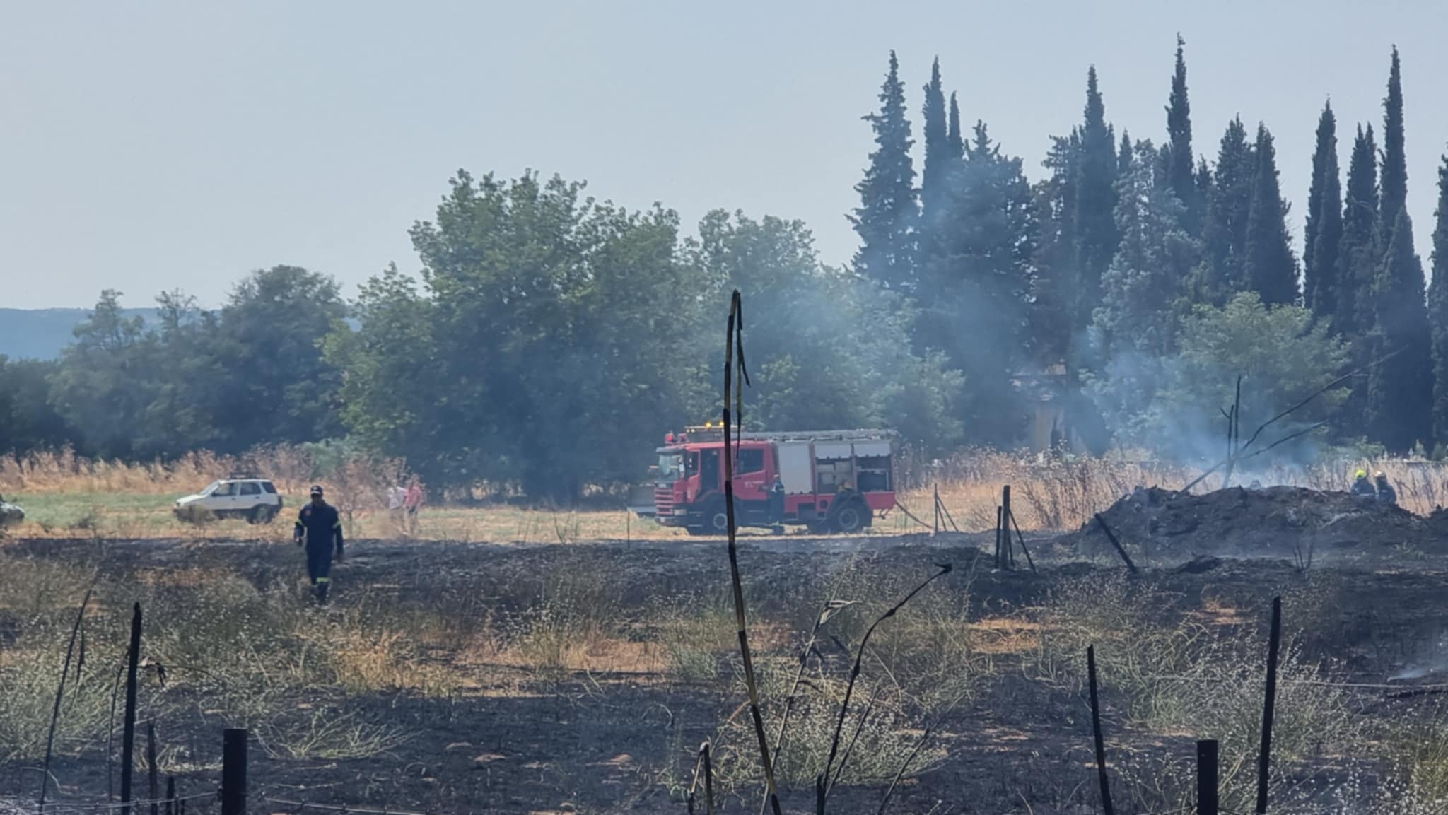 Βίντεο από drone: Η στιγμή που ξεκίνησε η φωτιά στην Αρέθουσα Βόλβης – Αναζητείται ένας 22χρονος