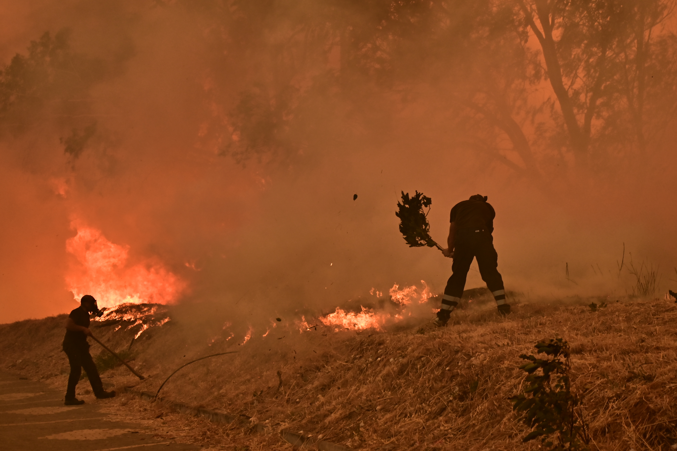Μεσσηνία: Πυροσβέστης που επιχειρούσε σε φωτιά στον Αετό μεταφέρθηκε στο νοσοκομείο
