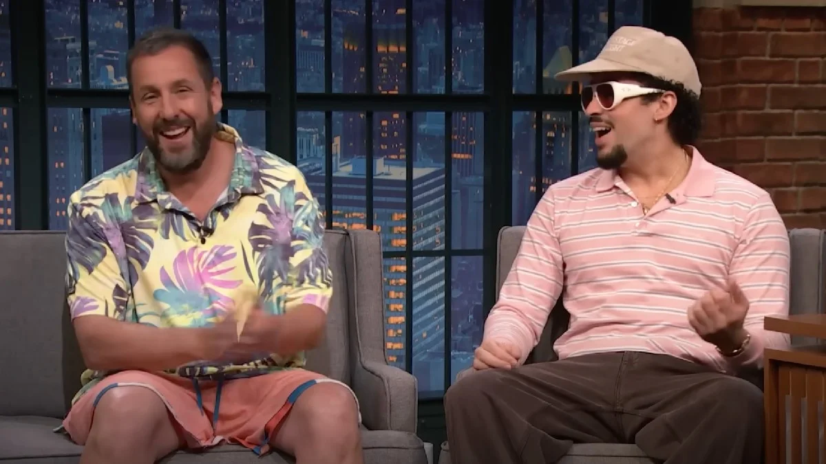 Ο Bad Bunny δεν έκρυψε τον θαυμασμό του για τον Άνταμ Σάντλερ: «Όταν τον είδα, έκλαψα αμέσως»