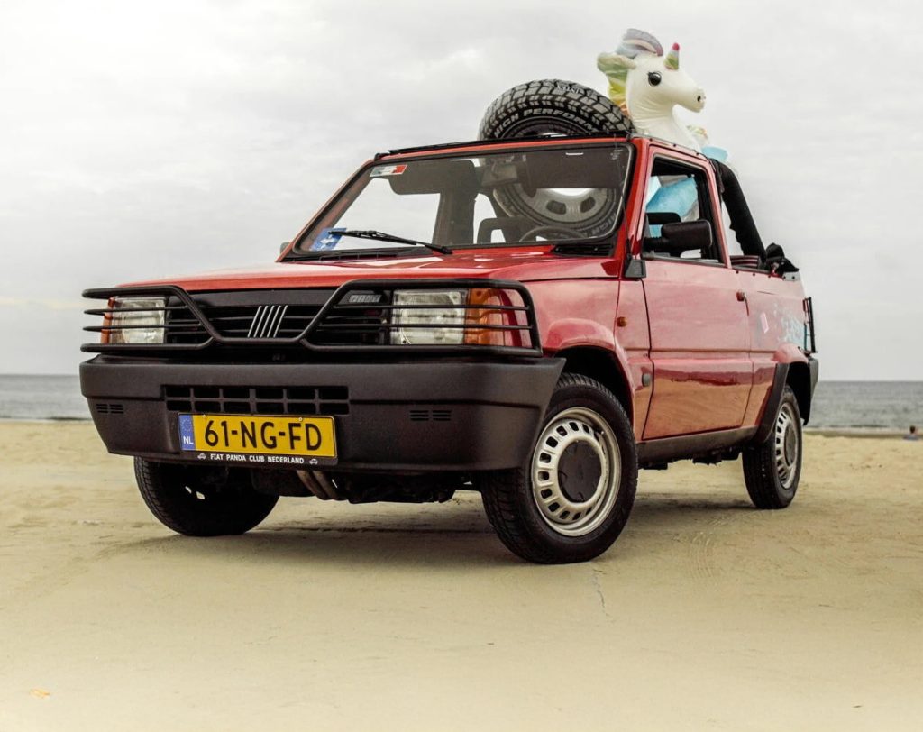 Πωλείται σπάνιο FIAT Panda καμπριολέ, στην Ολλανδία